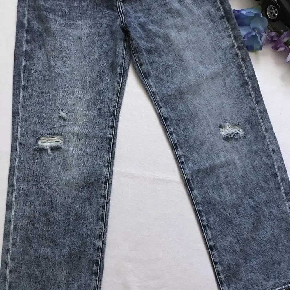 Free People Sandrine Rose NWT Medium Wash Distressed Jeans 29 - Picture 5 of 10